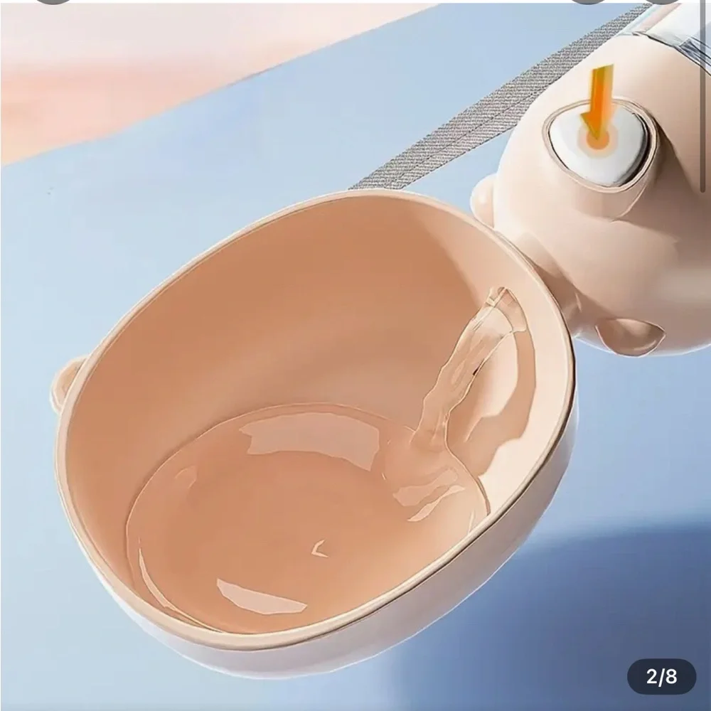 Portable Dog Water Bowl with Non-Slip Base